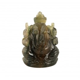 Statuette Ganesh Fluorite IN21570