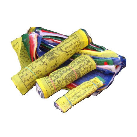 Drapeaux de Prières 2mx15cms (5 rouleaux) NE21518