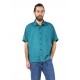 Chemise Homme IN12605 turquoise