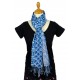 Foulard IN15120 bleu1