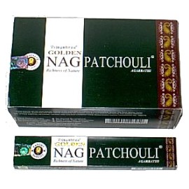 Encens Golden Nag Patchouli 15grs IN10112