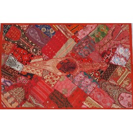 PATCHWORK Rouge 100X150CM IN14522