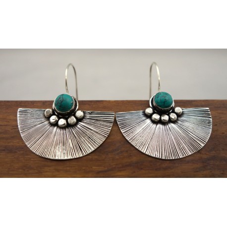 Boucles d'oreilles IN18220 turquoise