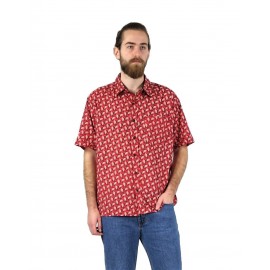 Chemise Homme IN12605 rouge