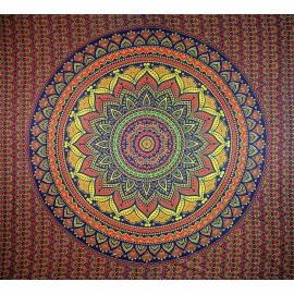 Tenture Lotus Mandala IN14029
