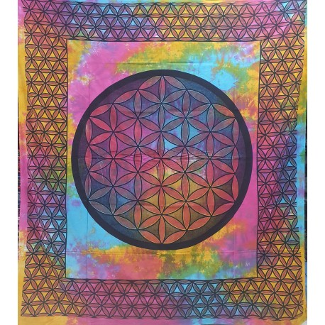 Tenture Fleur de vie IN14024