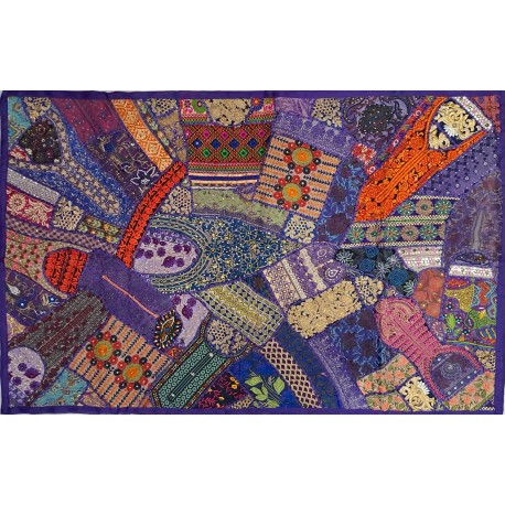 PATCHWORK Violet 100X150CM IN14522 (41)