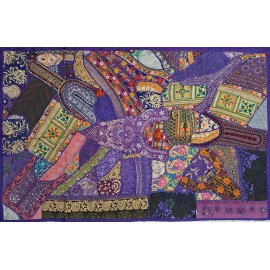 PATCHWORK Violet 100X150CM IN14522 (43)