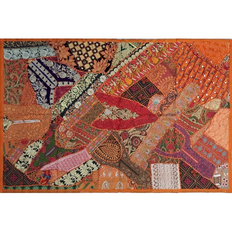 PATCHWORK Orange 100X150CM IN14522 (19)