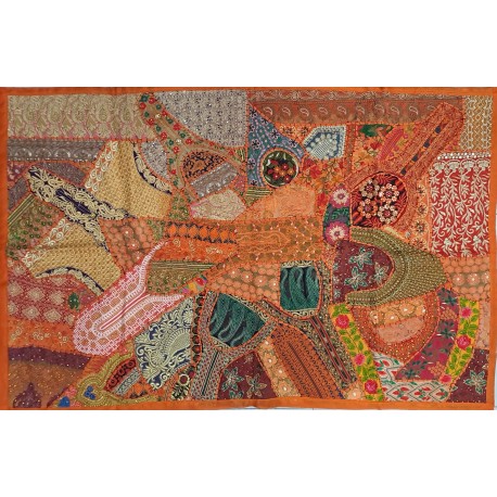 PATCHWORK Orange 100X150CM IN14522 (20)