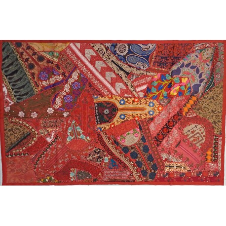 PATCHWORK Rouge 100X150CM IN14522 (39)