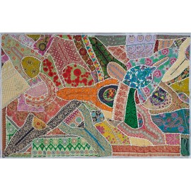 PATCHWORK Blanc 100X150CM IN14522