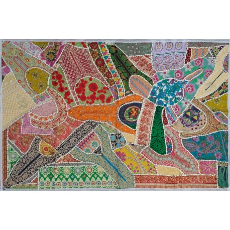 PATCHWORK Blanc100X150CM IN14522 (15)