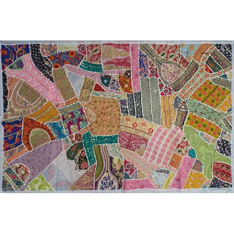 PATCHWORK Blanc100X150CM IN14522 (13)