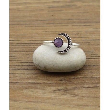 Bague Pierre Semi précieuse IN18408 améthyste