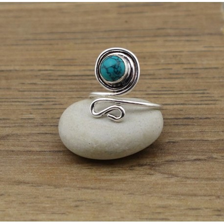 Bague Pierre Semi précieuse IN18412 turquoise