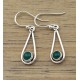 Boucles d'oreilles IN18210 onyx vert 