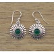 Boucles d'oreilles IN18216 onyx vert