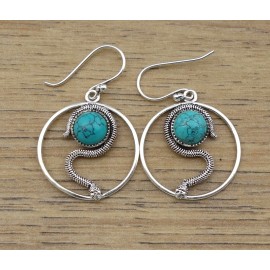 Boucles d'oreilles IN18218 turquoise