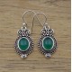 Boucles d'oreilles IN18222 onyx vert