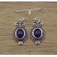 Boucles d'oreilles IN18222 améthyste