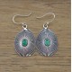 Boucles d'oreilles IN18224 onyx vert