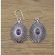 Boucles d'oreilles IN18224 améthyste