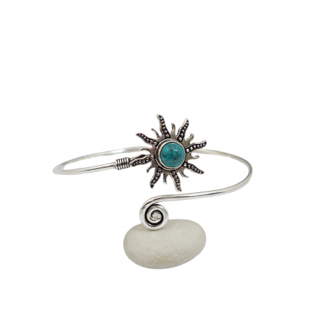 Bracelet Pierre Semi precieuse IN18070 turquoise