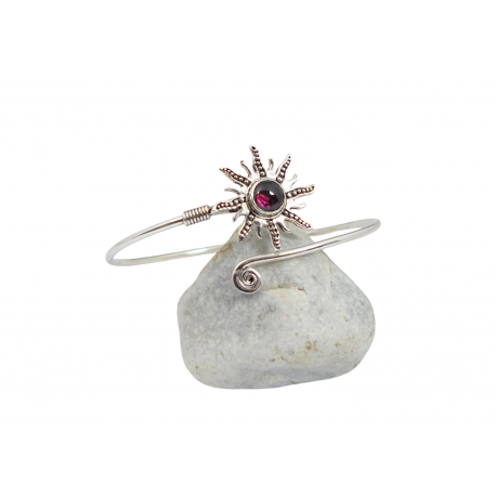 Bracelet Pierre Semi precieuse IN18070 grenat