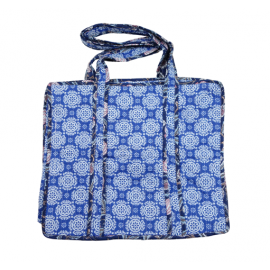 Sac Tot IN13080 bleu-blanc