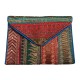 Pochette Broderies in13012 turquoise