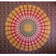 Tenture mandala bordeaux IN14095