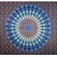 Tenture mandala turquoise IN14095
