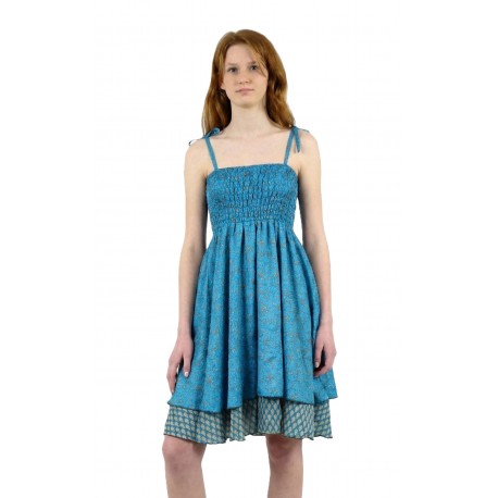 Robe/Jupe soie indienne IN12205