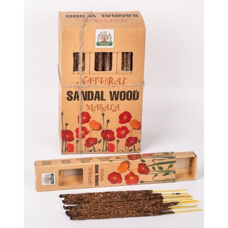 Encens Sandalwood 15grs x12 IN10510