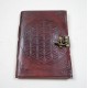 Carnet cuir Fleur de vie 13x18cm IN20305