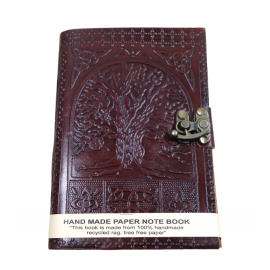 Carnet cuir 13x18cm IN20305