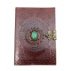 Carnet cuir malachite 13x18cm IN20314