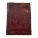 Carnet cuir Loup 13x18cm IN20328