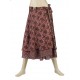 Jupe porte feuille soie indienne IN12201